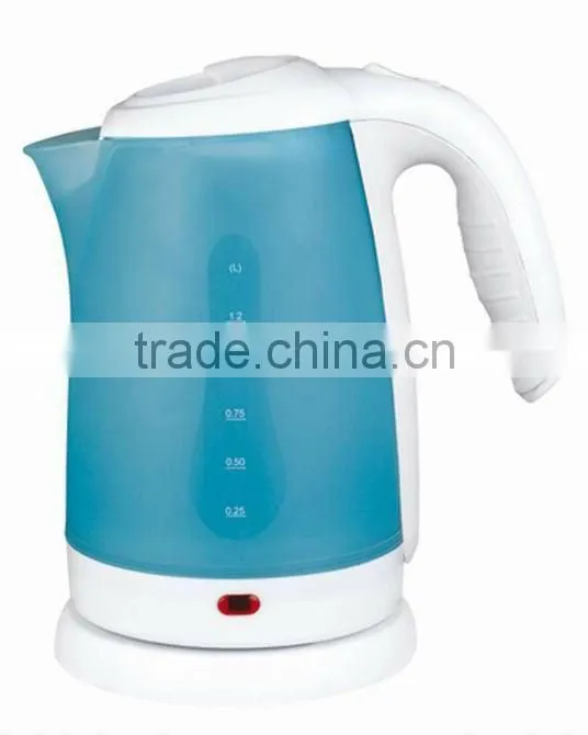 2012 Mini Newest Style Plastic Electric Water Kettle with GS/CE/CB cert