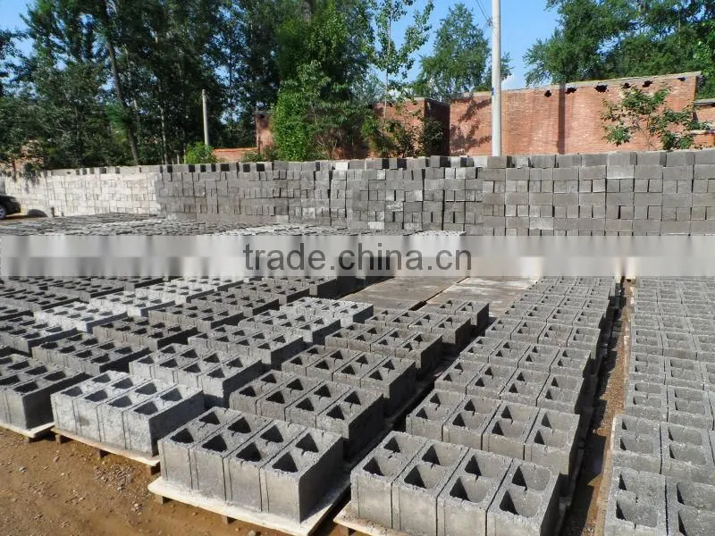 cheap coal cinder manual brick making machine