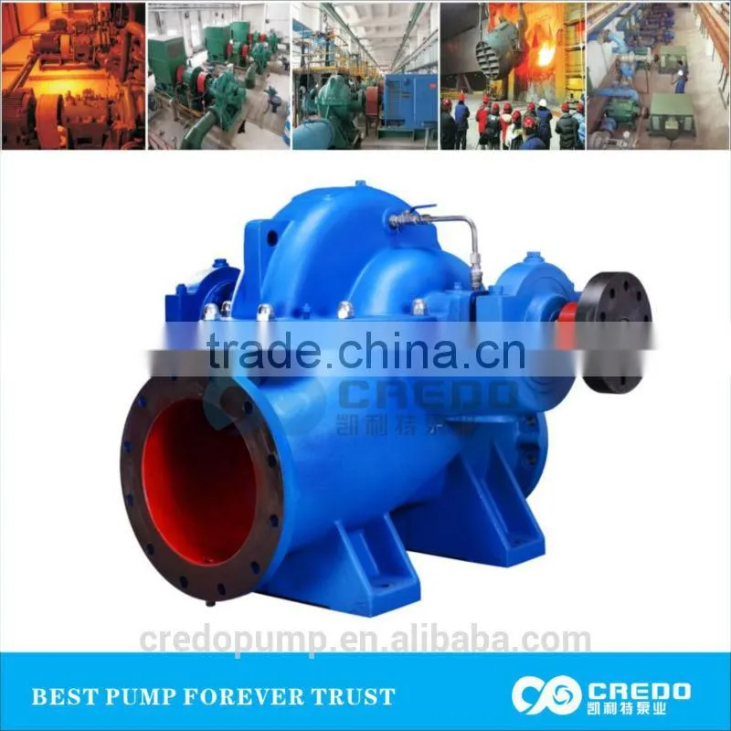 single-stage double-suction split case pump