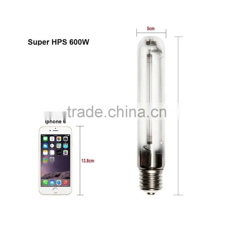 600W Hydroponics dual spectrum Grow light HPS lamp bulb