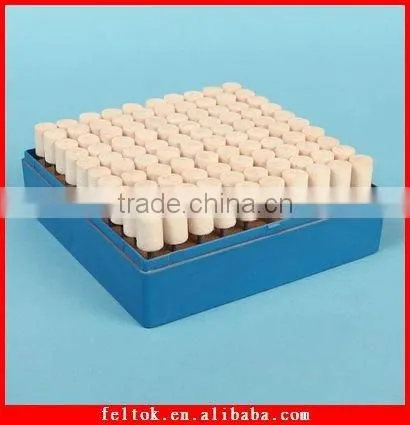 Industry 100% Wool Felt Volume Fiber Polishing And Grinding head