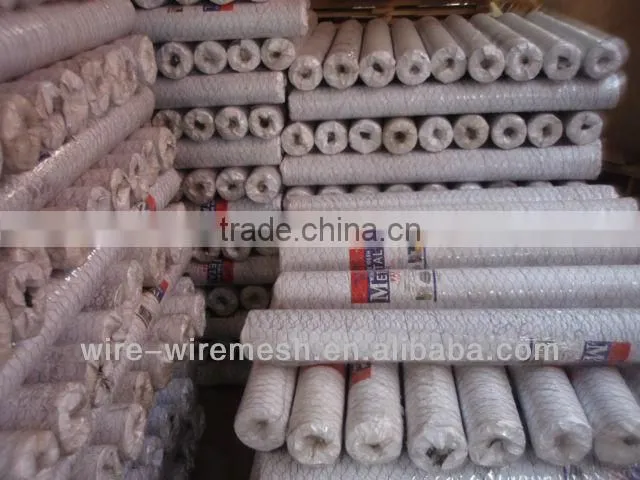 pvc coated hexagonal wire netting/gavanized hexagonal wire netting/chicken fence