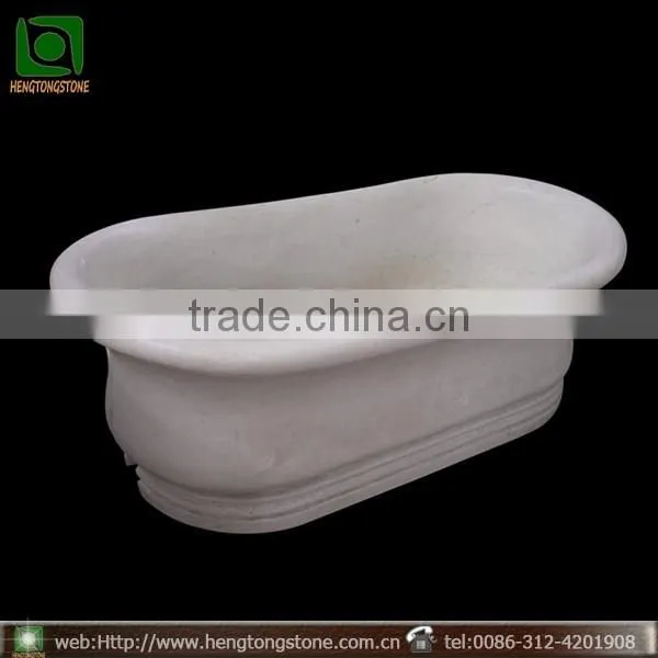 Oval Stone Freestanding Bathtub