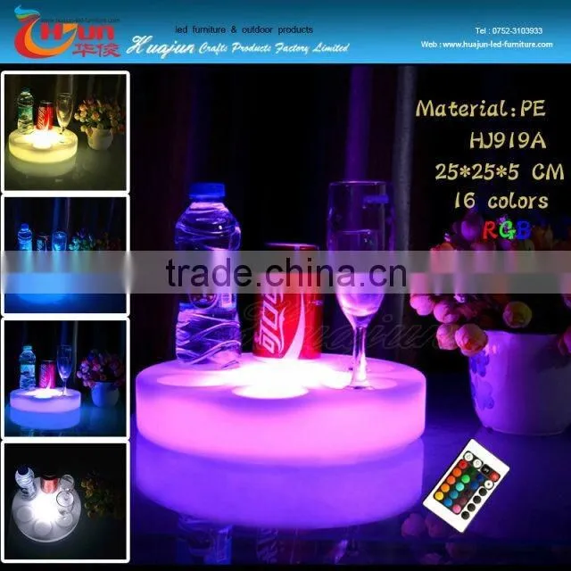color changing bar bottle display&bar wine racks