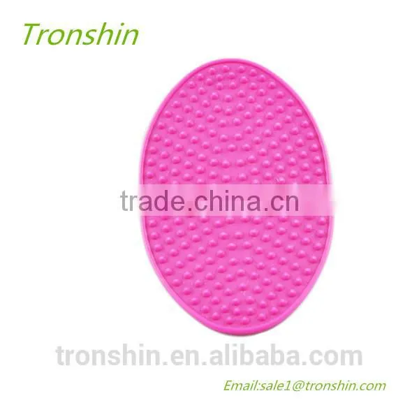 round soft custom Silicone Face Brush