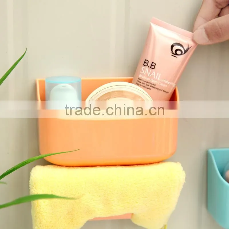 Q1100 Wall box strong adhesive kitchen bathroom plastic storage box