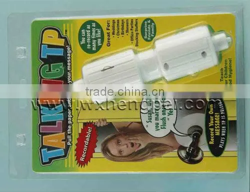 Talking Toilet Paper Roll Holder / Surprise Gift