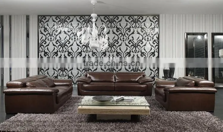 Post modern leisure living room leather corner sofa K815
