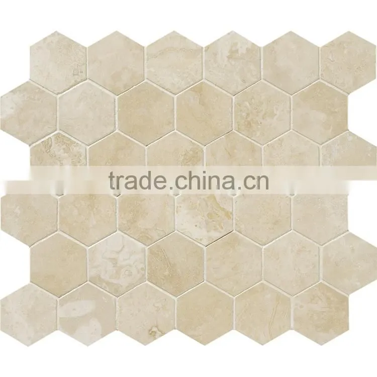 MM-CV229 Affordable modern home design natural stone hexagon marble mosaics and tiles