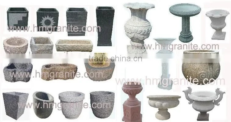 Granite stone planter cheap price