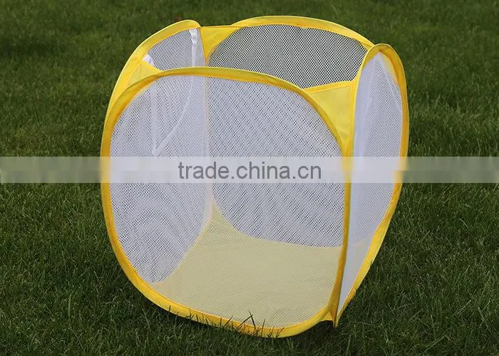 Small mesh laundry hamper storage hamper