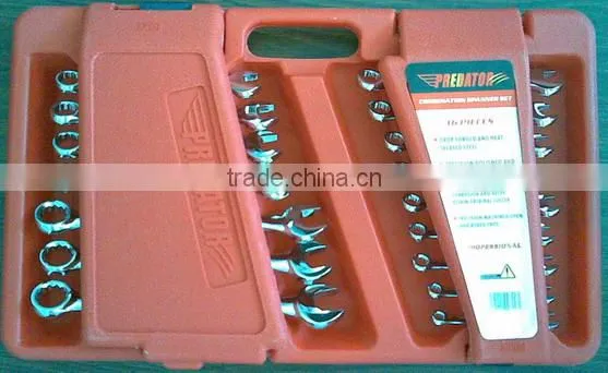 16pcs Combination Wrench Set