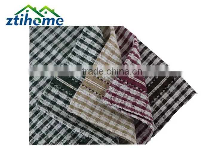 Kitchen Towels Checkered Windowpane large size 100% Cotton Cleaning Cloth for multi-use