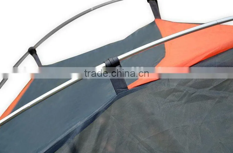 Simple and practical 2 doors frame tent for 2 men