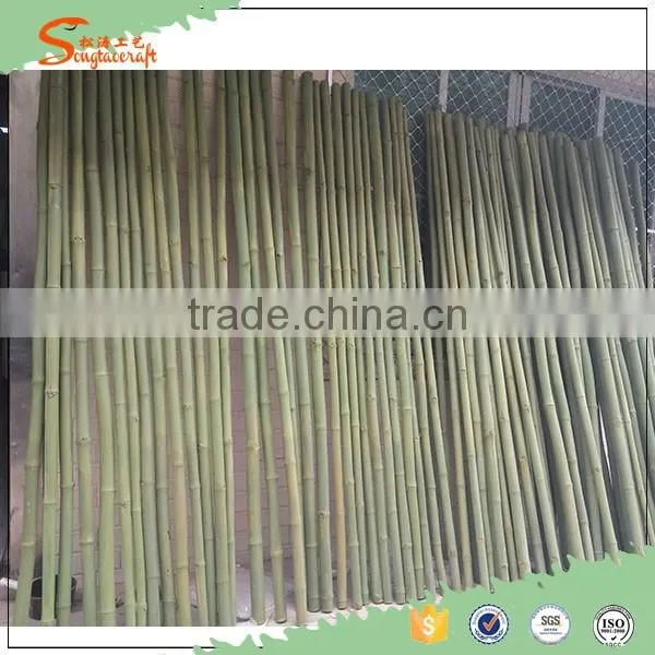 wholesales outdoor plastic bamboo artificial bamboo poles