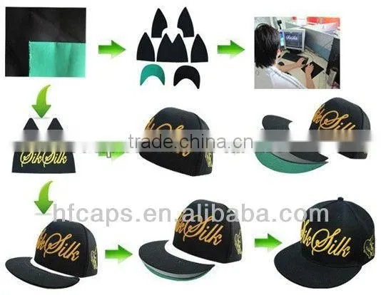 2014 new fashion embroidery design your own snapback cap wholesale