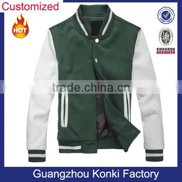 Best seller top quality fashion blue cheap American baseball jackets
