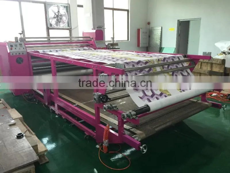 Chinese factory supply wholesale price textile large format t shirt roller sublimation heat press machine