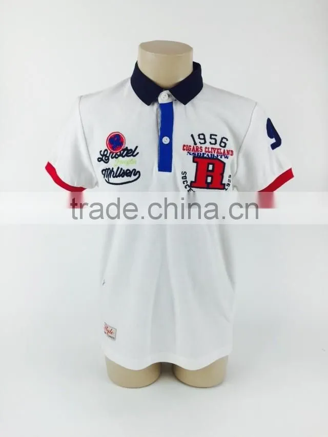polo shirt softtextile carton factory little boy wearing a dress from factory price direcrly