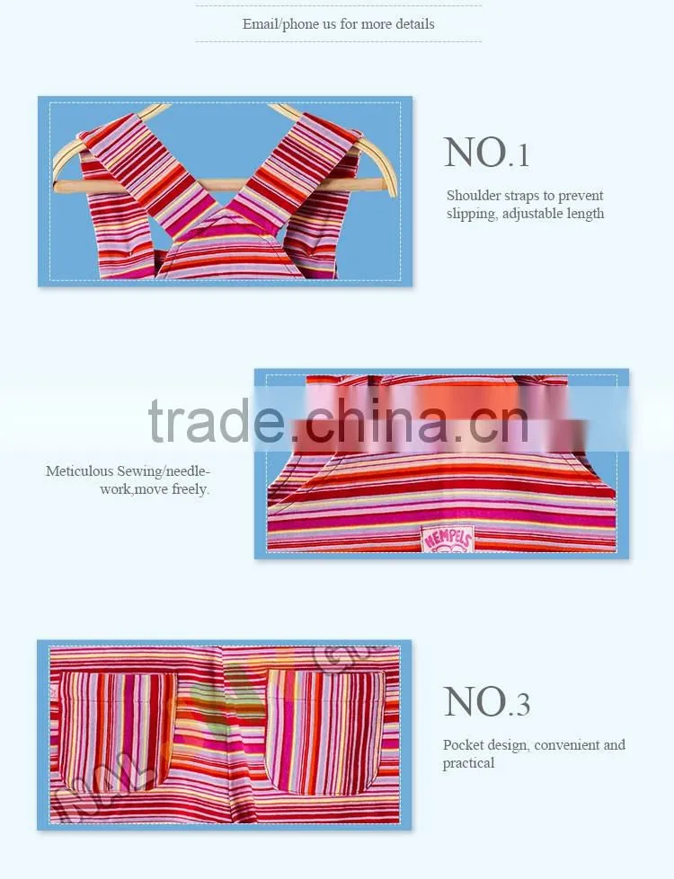 Fashional Casual Shoulder Belt Kids Girl Pants