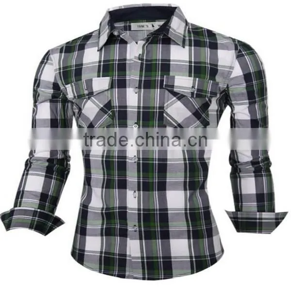 2016 new wholesale 2ply 100% cotton custom mens casual dress shirts