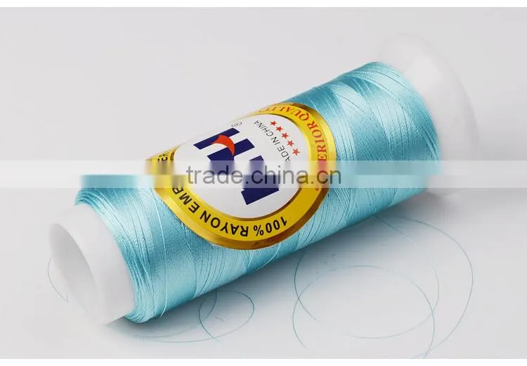 100% viscose rayon manufacturer embroidery thread