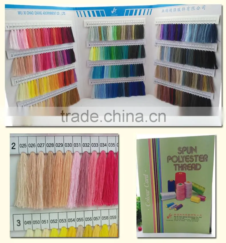 cotton poly spun core sewing thread,polyester exquisite embroidery thread,cotton embroidery thread in box