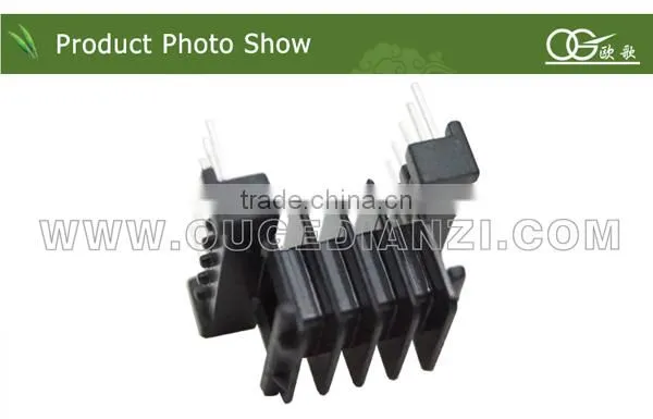 EF1619 four slot horizontal pin7:7 bobbin transformer 220v to 380v bobbin