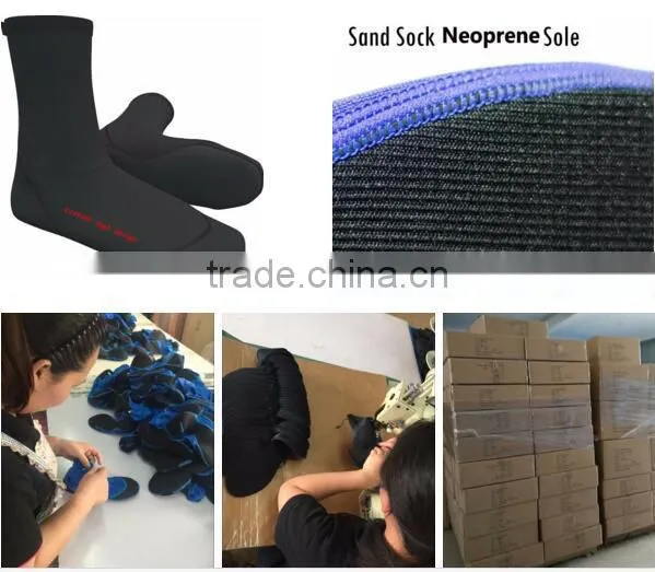 Seaside Sport wear 3MM Neoprene Beach Socks for Everything on the Sand,Water Sports, Snorkeling, and Diving ---AMY626