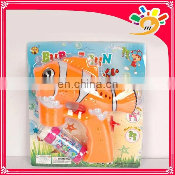 Cheap bubble gun toy,plastic bubble gun with light