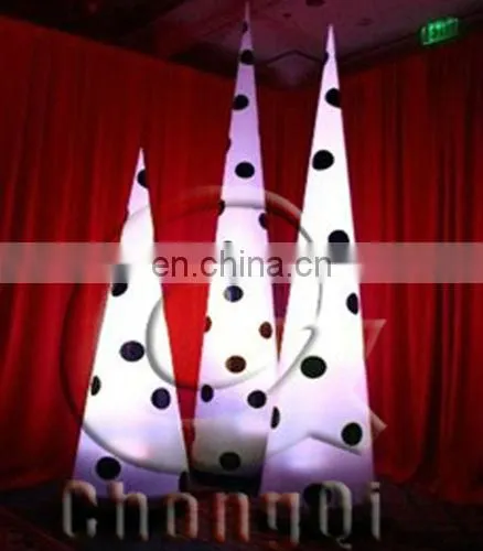 Party decoration inflatable cone light for sale
