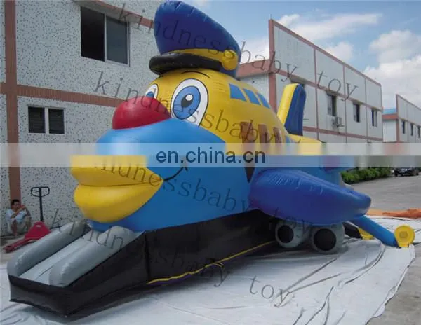 2015 cheap inflatable toys tunnel rental , infaltable airplane tunnel for sale