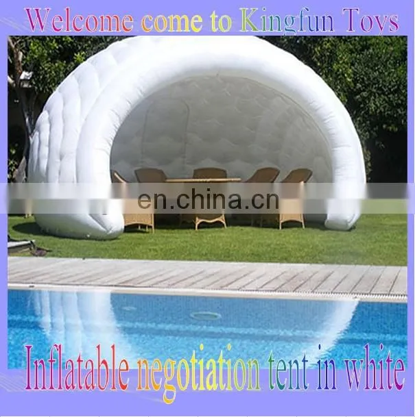 Outdoor advertising inflatable luna dome shell