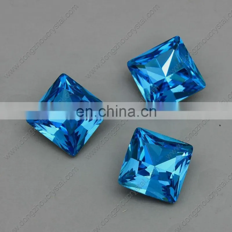 Loose Crystal square Shaped Fancy Stone 3009 Colored Fancy Stone