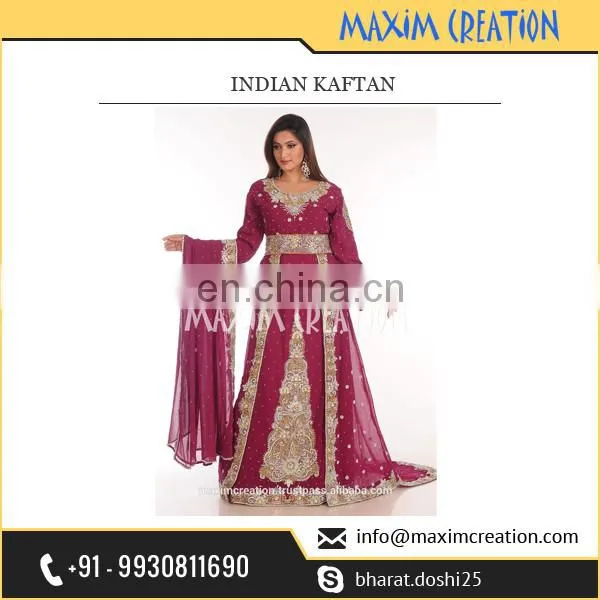 Highly Recognized Indian Kaftan Seller Supplying at Fair Rate