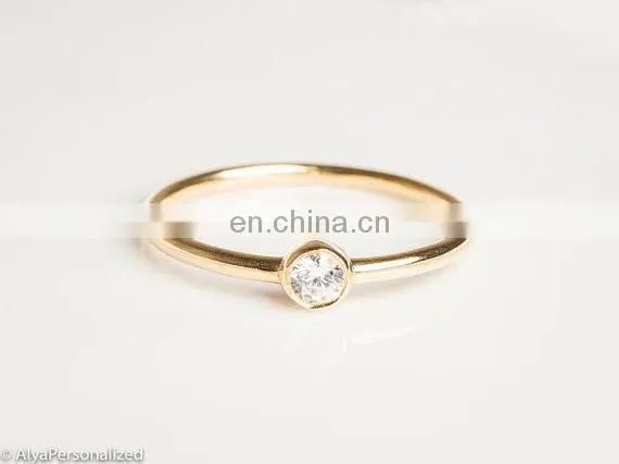Personalized Jewelry Dainty Stacking gold rings for women with price