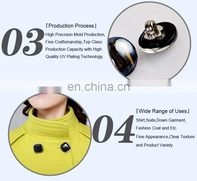 Fancy ABS Button BA60396