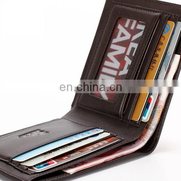 LATEST UNIQUE CLASSIC CUSTOM PRINT CHINESE LEATHER WALLET FOR MEN