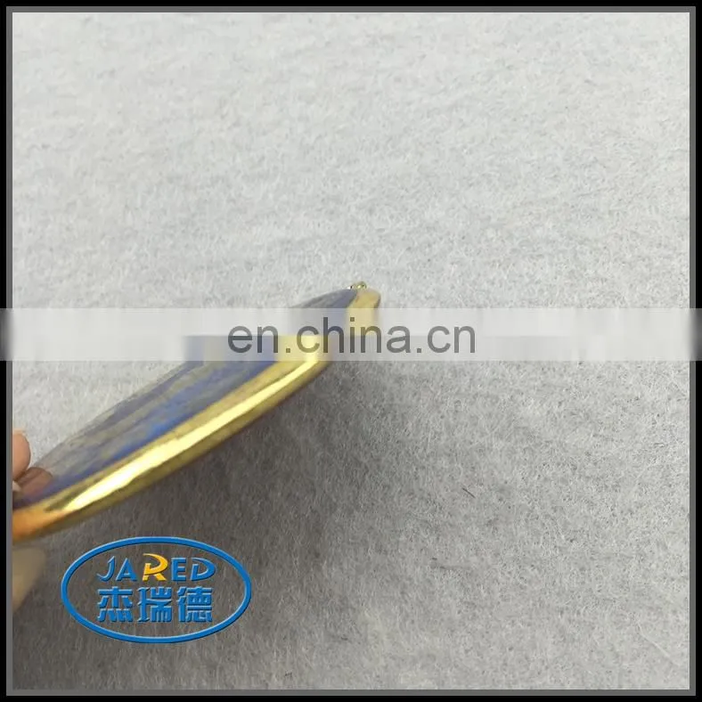 Soft Crystal Glue Aluminum Badge