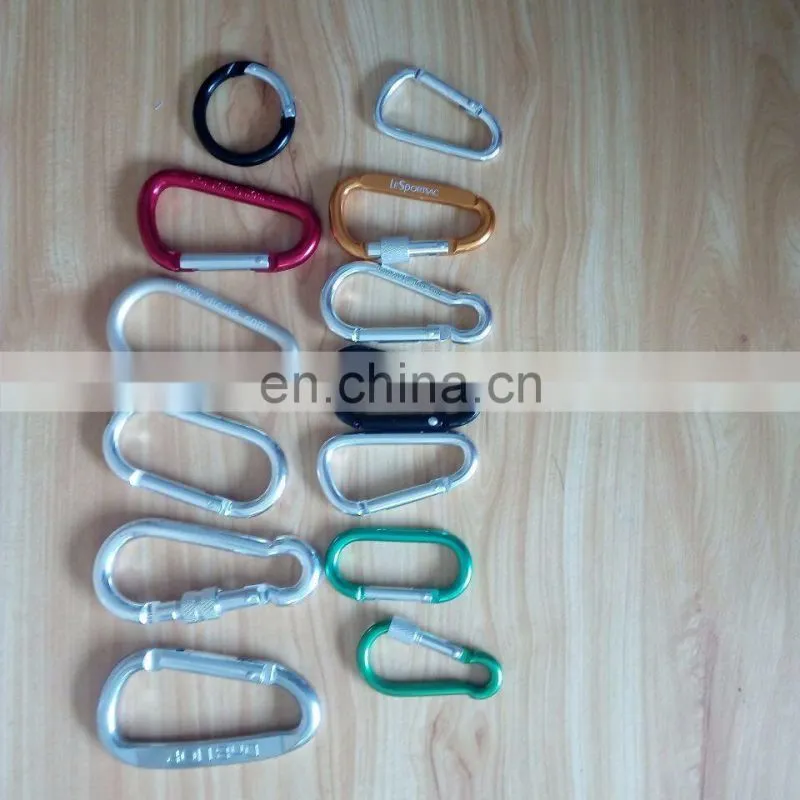 Factory hot selling carabinner key chain