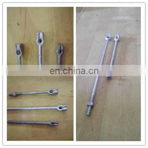Hot Dip Galvanized Anchor Rods Thimble Eye, Twin Eye,Triple Eye