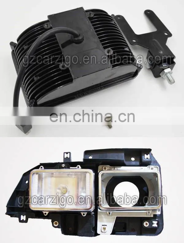 guangdong led Customized 4X6" semi truck headlamp with lowered/ Upper beam for Truck,heavy duty