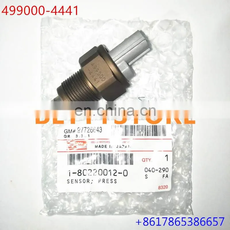 Excavator PC450-7 Fuel Rail Pressure Sensor 499000-4441