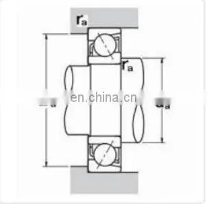 Gasoline engine for bicycle used angular contact ball bearing back to back 7014 ball bearing
