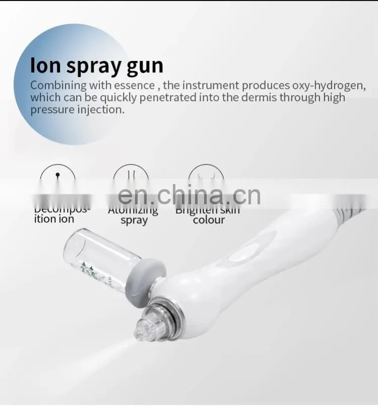 Second Generation 6 in hydro jet 1intraceuticals oxygen facial treatment machine at home