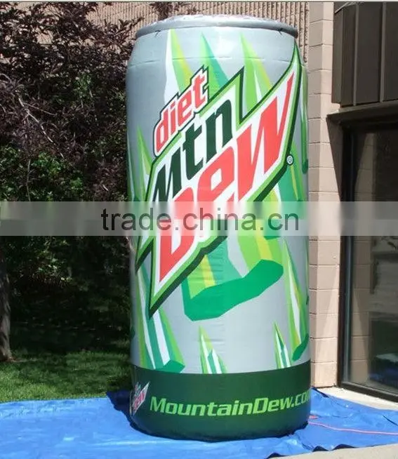 inflatable advertising bottle shape inflatable giant bottle for drink advertising