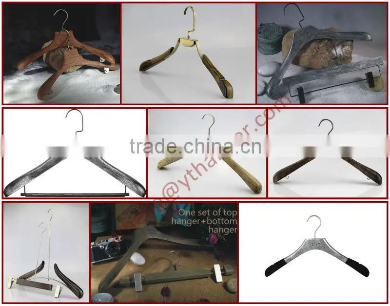 Curved hanger laminated wooden hanger for suits