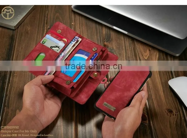 iCaseTec Mobile Accessories Case for IPhone6, Cellphone Cover for IPhone 6s, 2 in 1 Wallet Phone Case For Iphone 6