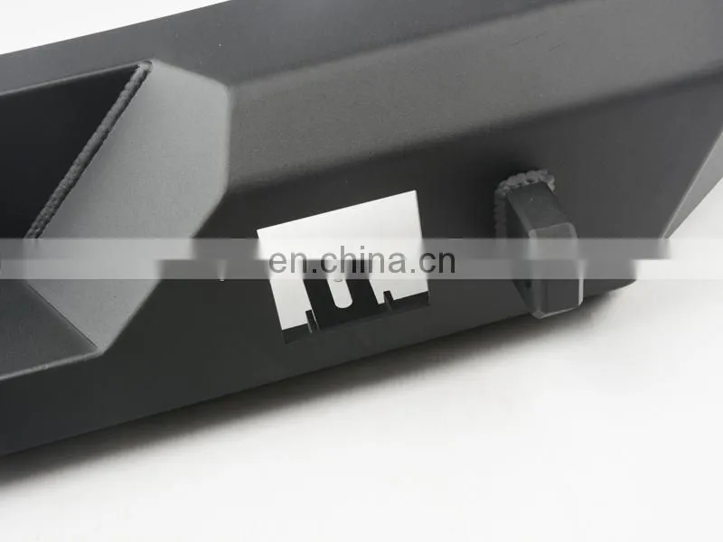 Steel Rear Bumper for Jeep Wrangler JK 2007+ Auto Accessories Black Rear Bumper