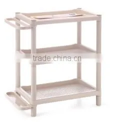 Callia Plastic Storage Rack/3 or 4 layer plastic rack/household plastic items